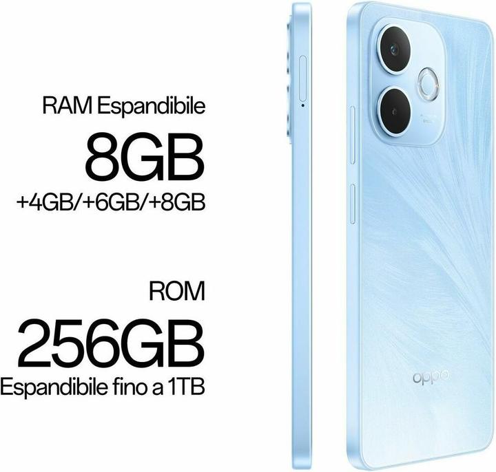 Produktbild OPPO A5 Pro (256 GB, feather blue, 6.67", Dual SIM, 4G)