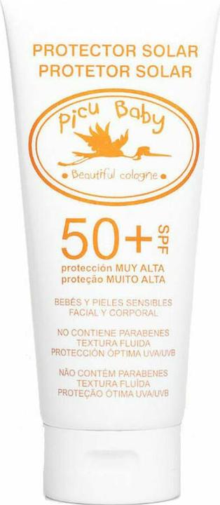 Immagine prodotto Picu baby Bebés y Pieles Sensibles Protector Solar Spf50 100ml (Crema solare, SPF 50+, 100 ml)