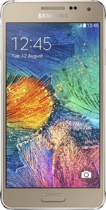 Actual product image Samsung Galaxy Alpha (32 GB, Frosted Gold, 4.70", 12 Mpx, 4G)