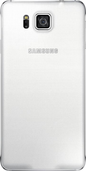Actual product image Samsung Galaxy Alpha (32 GB, Dazzling White, 4.70", Single SIM, 4G)