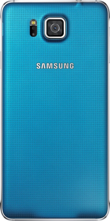 Produktbild Samsung Galaxy Alpha (32 GB, Scuba Blue, 4.70", 12 Mpx, 4G)