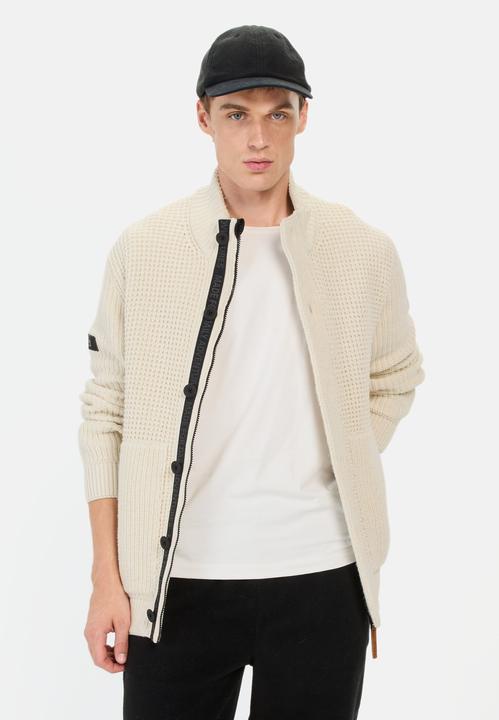 Produktbild Camel Active Strickjacke mit verstecktem Reissverschluss (XL)
