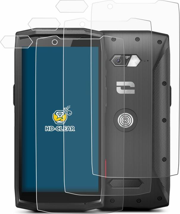 Produktbild BROTECT Schutzfolie Displayschutz Displayschutzfolie Folie Klar Transparent (6 Stück, Crosscall CORE-M5)