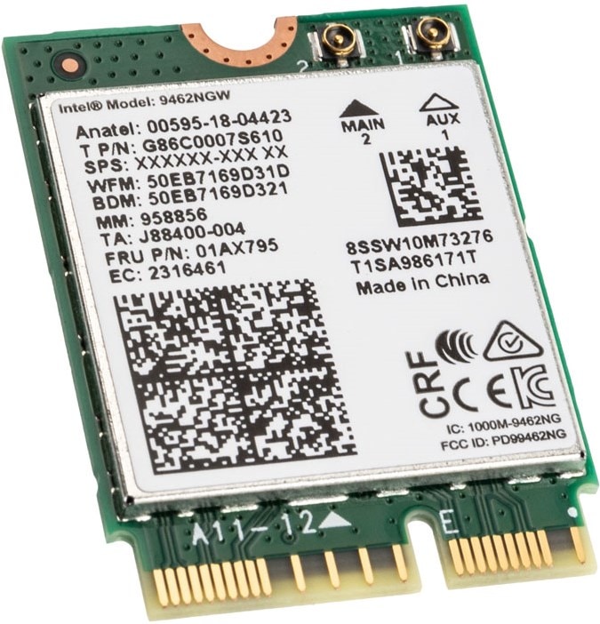 Produktbild Intel Wireless-AC 9462 (M.2 (PCIe))