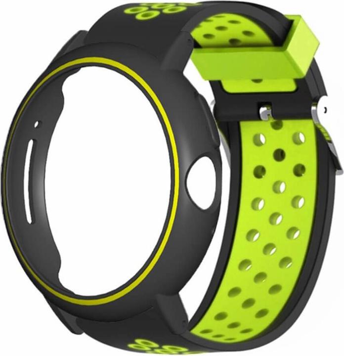 Productafbeelding Cover-Discount Google Pixel Watch - Geperforeerd sport polsbandje groen (Silicone)