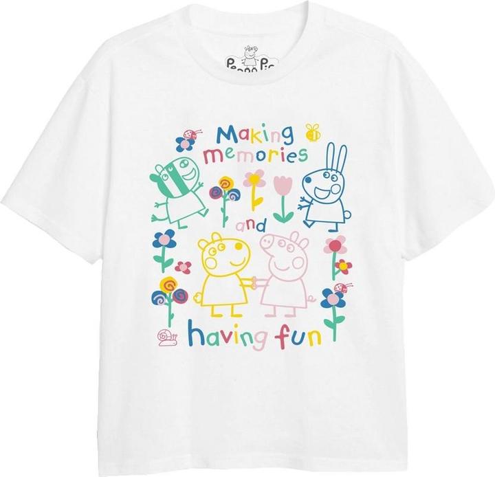 Peppa Pig - T-shirt FUN FRIENDS - Fille