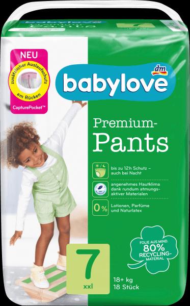 Actual product image dm babylove Baby Pants Premium (Size 7, Pack, 18 Piece)
