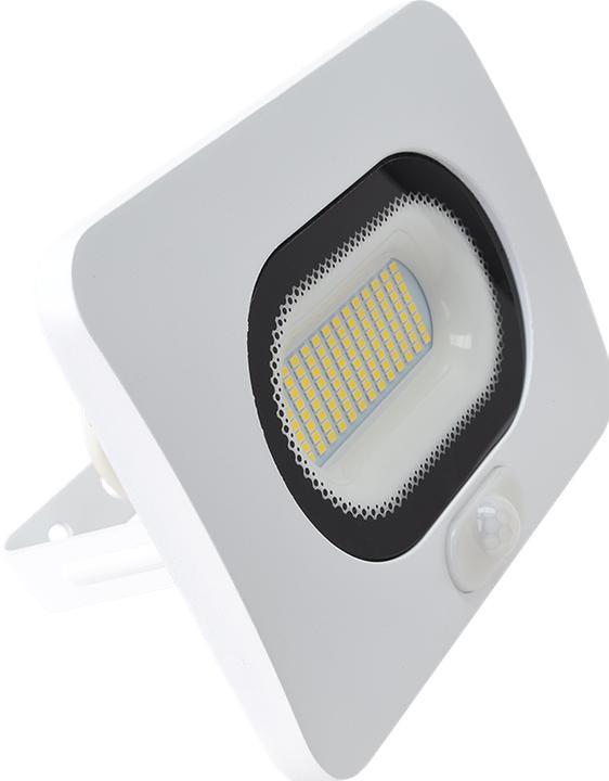 Produktbild Tracon SMD LED Flutlichtstrahler mit Bewegungsmelder (4000 lm, IP65)