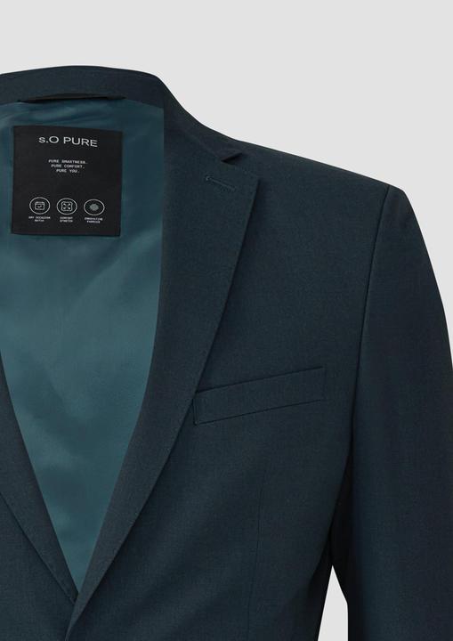 Actual product image S.Oliver Indoor-Sakko s.O PURE: Sakko aus meliertem Stretch-Twill (94)