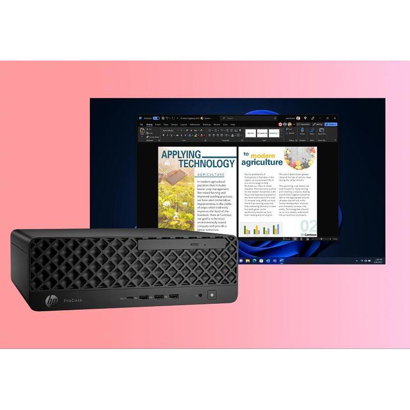 HP ProDesk 4 SFF G1i AI (16 GB, 512 GB, Grafica Intel Arc), PC, Nero