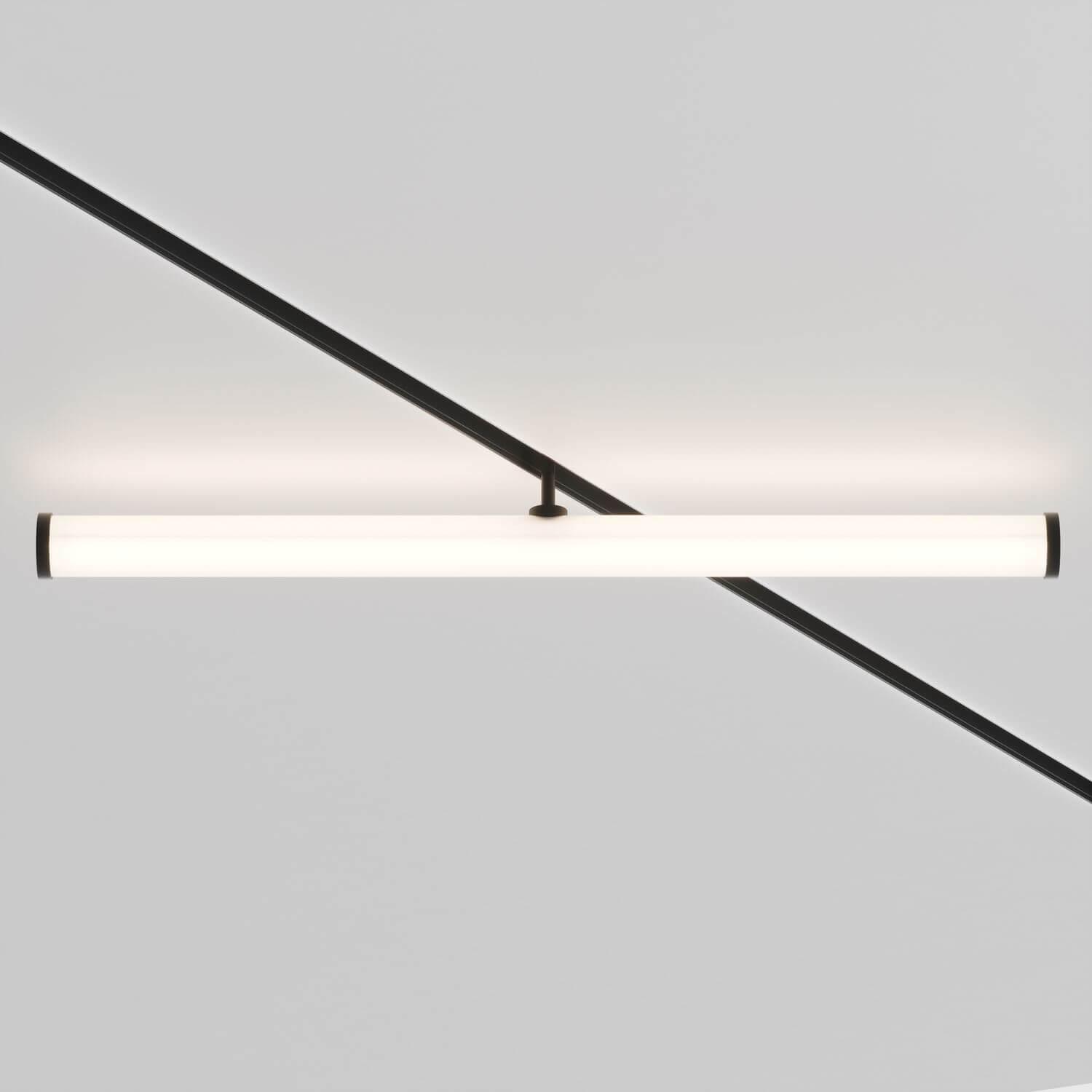 Maytoni, Wandleuchte + Deckenleuchte, Larc Magnet-Schinensystem EXILITY 48V LED Stromschienenleuchte 25W dimmbar Schwarz...