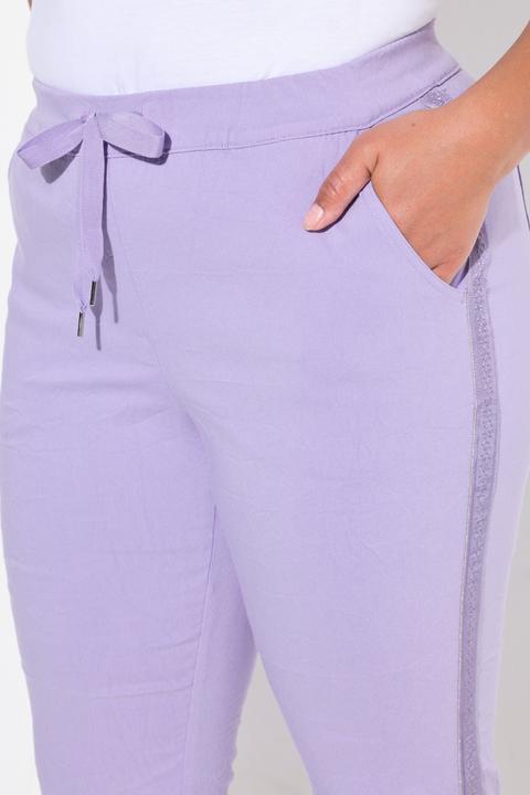 Produktbild Miamoda Hose, Crincle, Seitenstreifen, Elastikbund (52)