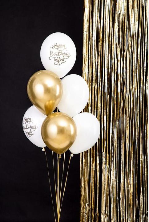 Produktbild Partydeco Ballonstrauss Happy Birthday To You (6 x)