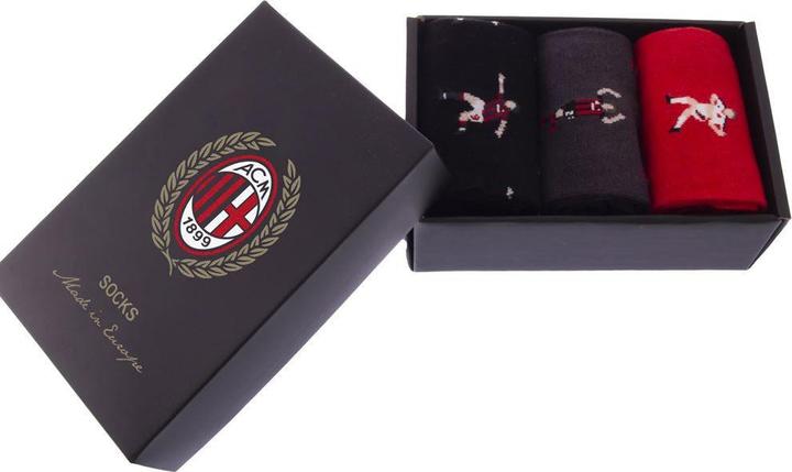 Produktbild Copa Football AC Milan Celebration Socken Box-Fan-Set (3er Pack, 40 - 46)