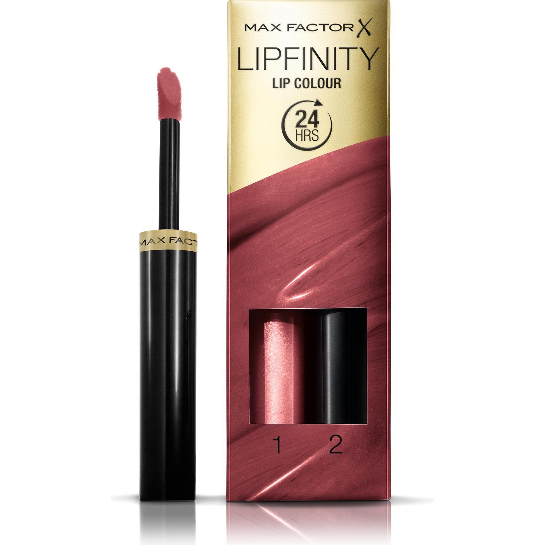 Max Factor, Lippenstift + Lipgloss, Lipfinity (108 Frivolous)