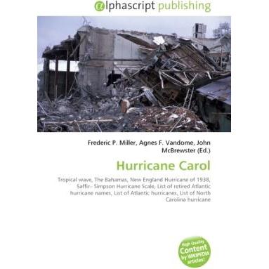 Hurricane Carol, Fachbücher