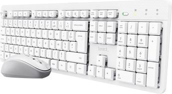Actual product image Trust Ody II Keyboard and Silent Wireless Mouse Pack White AZERTY (FR) (FR, Wireless)