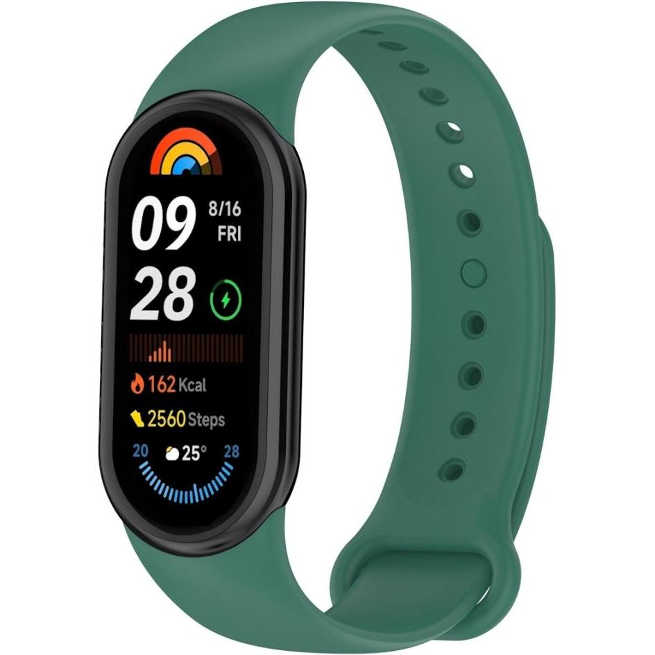 Screenguard Silicone Strap Ersatzarmband (Silikon), Uhrenarmband, Grün