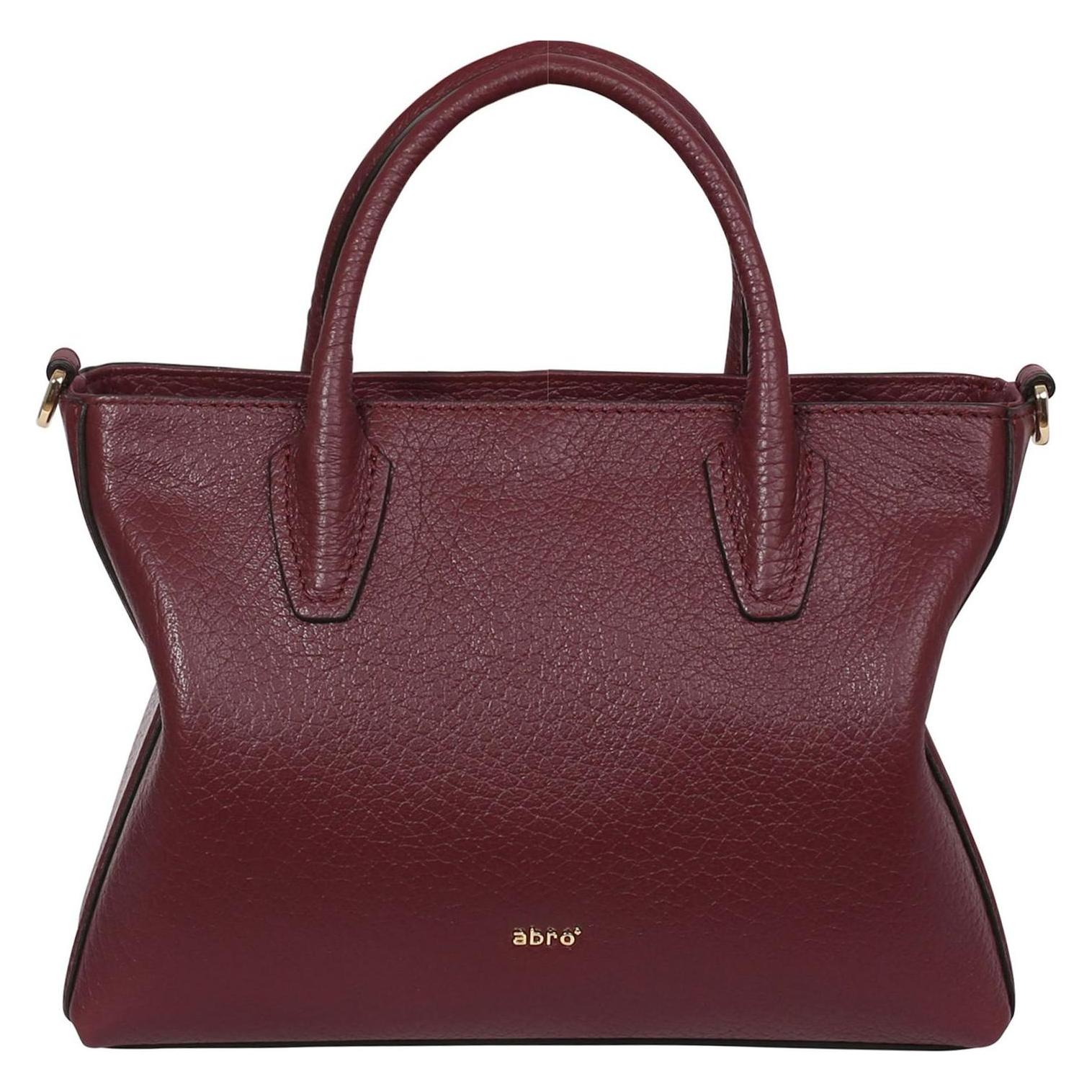 Abro, Damen, Handtasche, Leather Ranger Smith Handbag Bag Thea, Rot