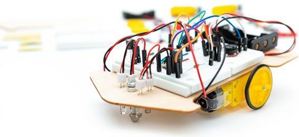 Actual product image Franzis Robot Kit The Line Sniffer Dog