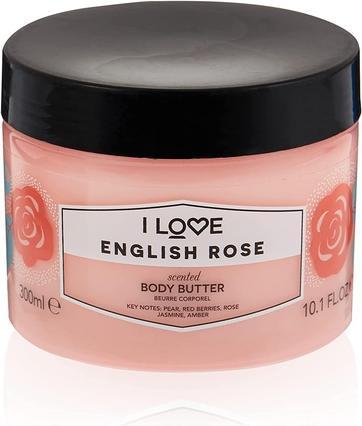 Produktbild I Love... Body Butter English Rose 300 ml (Body Butter, 300 ml)