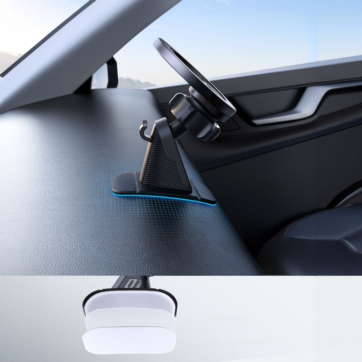 Actual product image Joyroom magnetic car holder for cockpit/dashboard black (JR-ZS376)