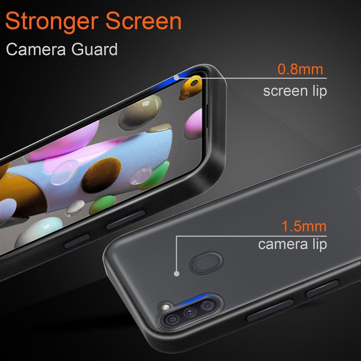 Produktbild Cadorabo Hybrid Matt Cover (Samsung Galaxy A11, Samsung Galaxy M11)