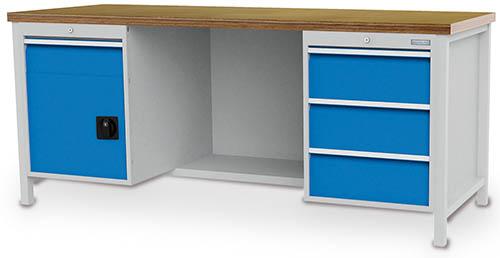 Actual product image Bedrunka & hirth Box workbench (200 cm, 75 cm)