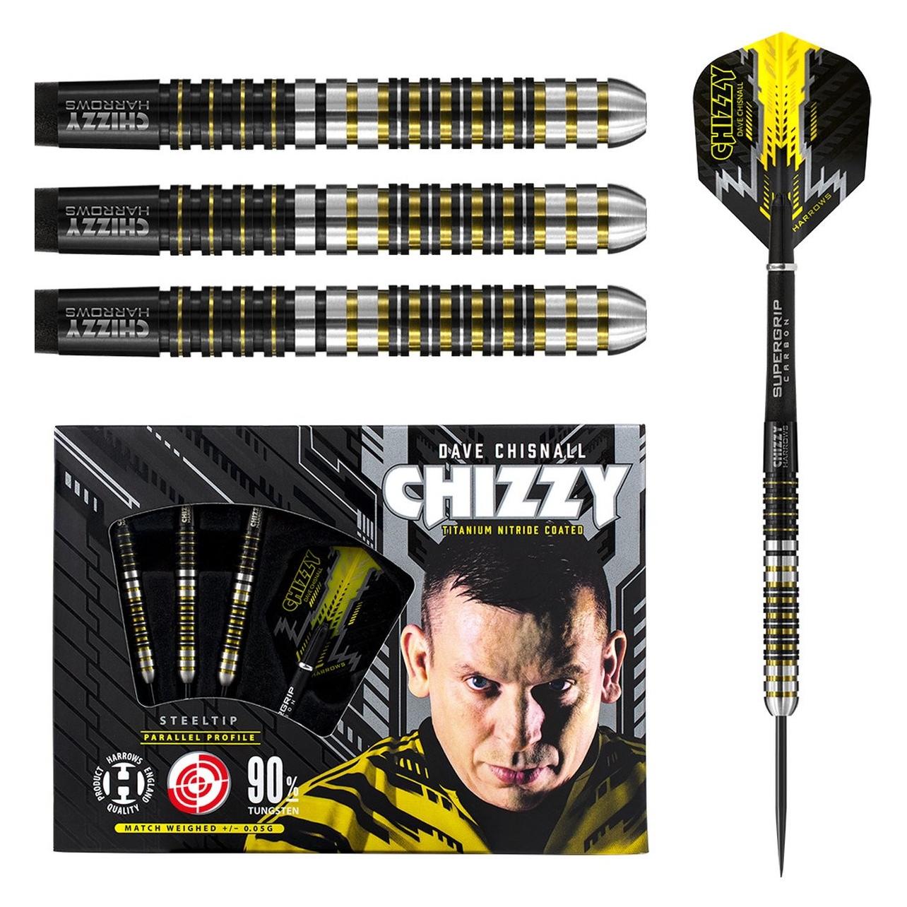 Harrows Steeldart 24 Gr. 95% Chizzy D. Chisna (24 g)