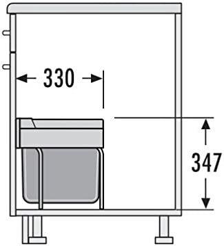Image du produit Hailo Collecteur de déchets (29 l)