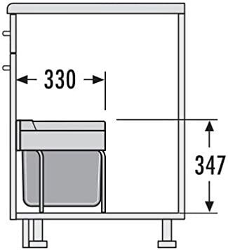 Productafbeelding Hailo Afvalbak 12 L (12 l)