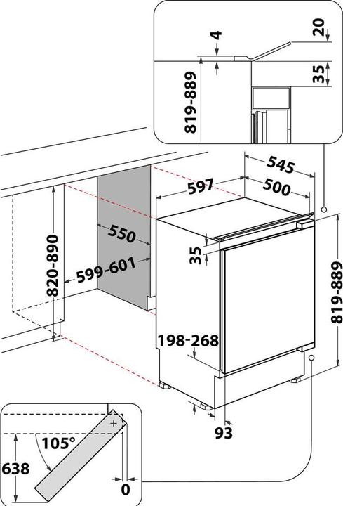 Image du produit Whirlpool WBUL021 (144 l)