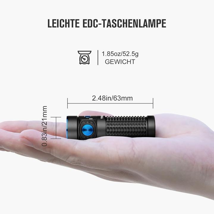 Immagine prodotto Olight Set Mini Torcia LED 4 Pezzi Baton (1300 lm)