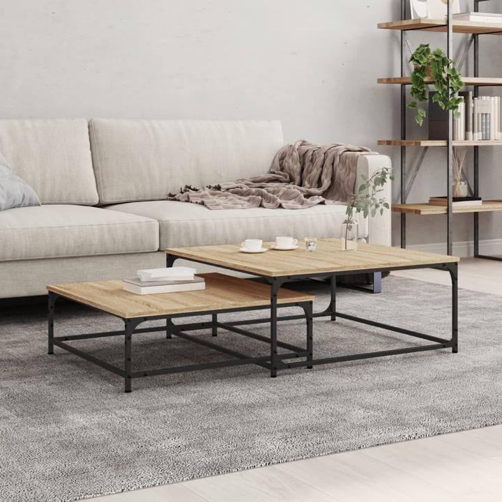 Image du produit vidaXL Satztisch (80 x 80 x 35 cm)