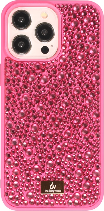 Actual product image PhoneLook Coque Diamant strass The Bling World foncé (Apple iPhone 15 Pro Max)