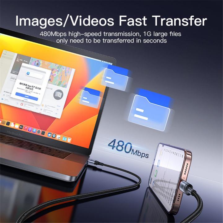 Actual product image Yesido USB-C to USB-C Cable CA183, 60W, 3A, 2m, Black (2 m, 60 W)