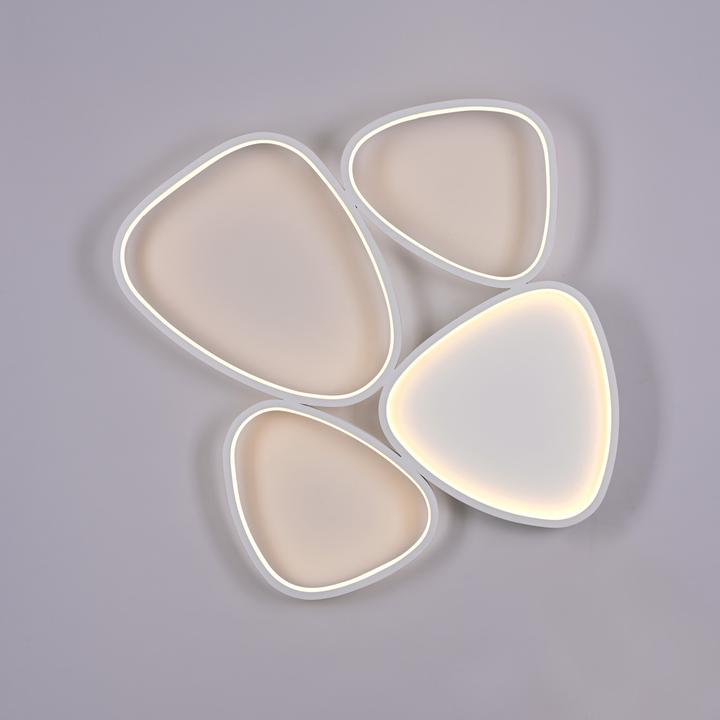 Produktbild Just Light LED Deckenlampe SW PEBBLES dimmbar per Wandschalter, Memoryfunktion (4820 lm)