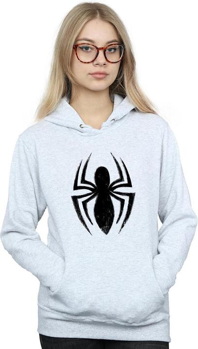 Immagine prodotto Spider-Man Ultimate Spider Logo Felpa con Cappuccio Donna (M)