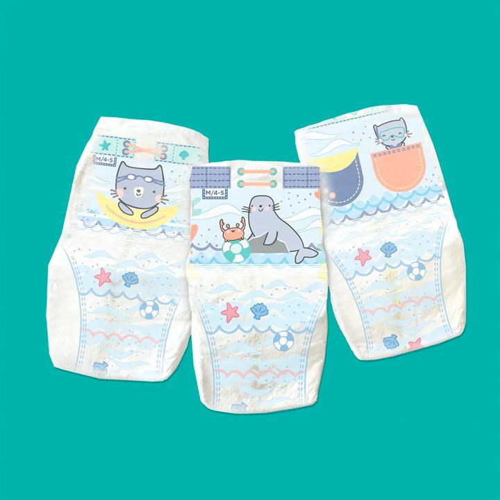 Actual product image Pampers Splashers (Size 3, Size 4, Pack, 12 pcs.)