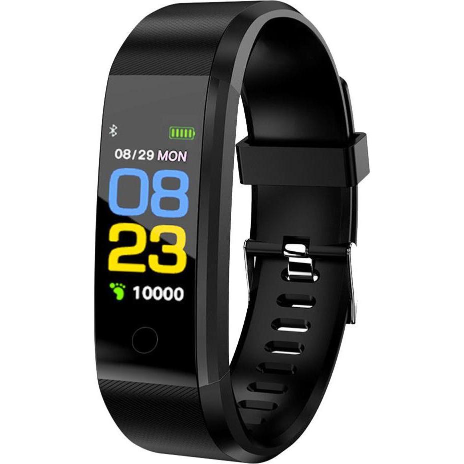 Celly Nero Orologio Fitness Trainer, Smartwatch