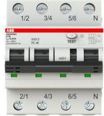 Produktbild ABB FI/LS-Schutzschalter C16 3p+N 0,03A AC 2CSR256040R1164