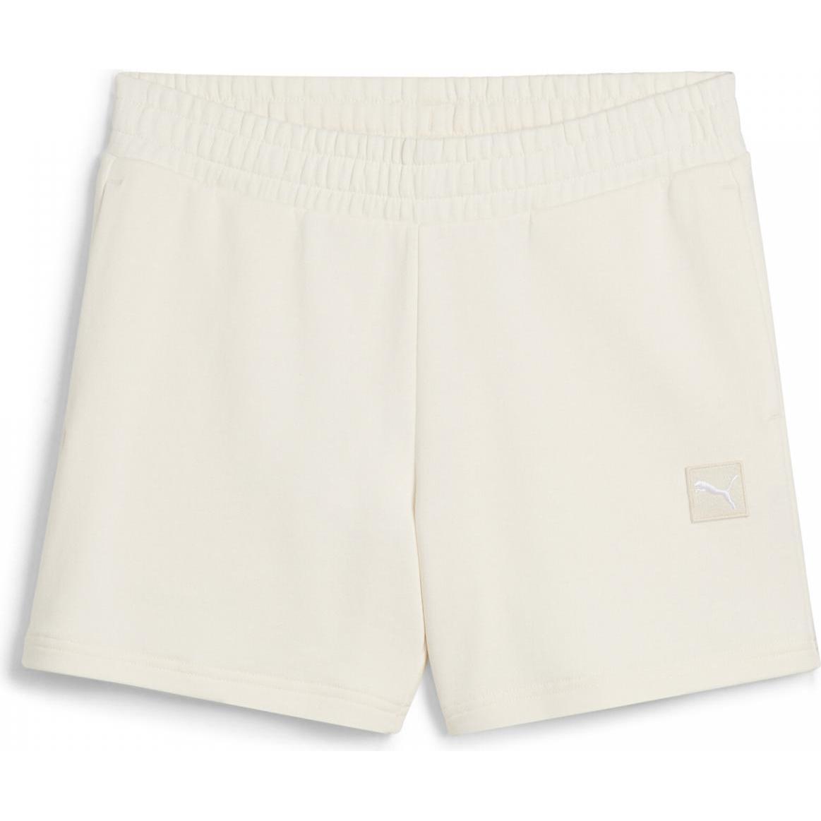 Puma, Damen, Sporthose, ESS ELEVATED Mid-Rise Shorts 5" (XXL), Schwarz, XXL