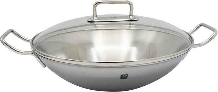 Produktbild Zwilling Wok Plus (32 cm, Wok Pfanne, Edelstahl)