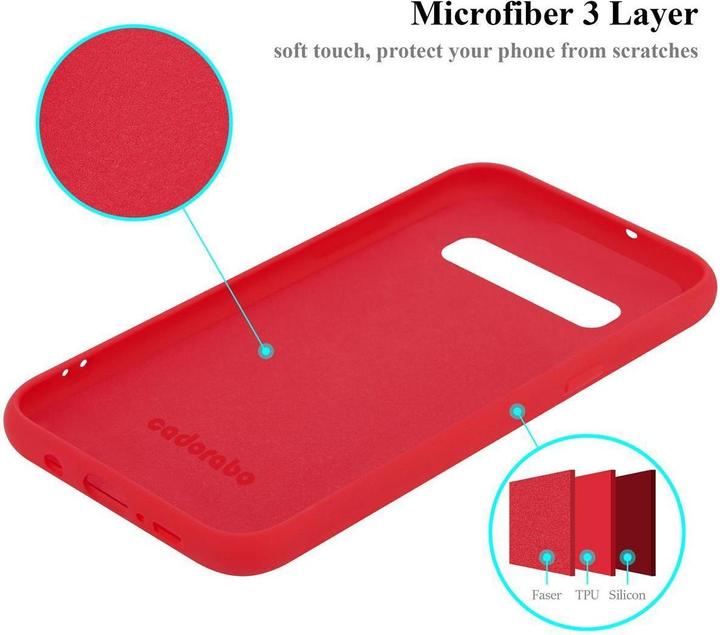 Produktbild Cadorabo TPU Liquid Silicone Case Cover (Samsung Galaxy S10+)
