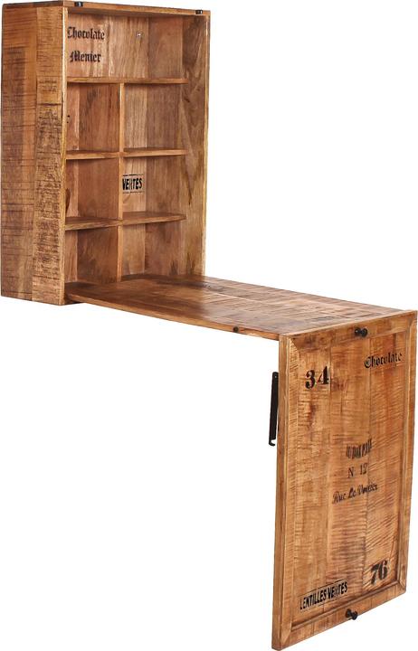 Produktbild SIT Möbel Klapptisch mit 2 Hockern Rustic natur (60 x 25 x 80 cm)