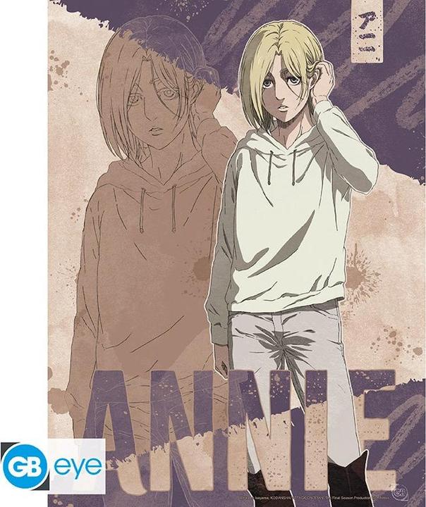 Actual product image GB Eye ATTACK ON TITAN - Portfolio 9 posters Characters S4 (21x29,7) (21 x 29.70 cm)