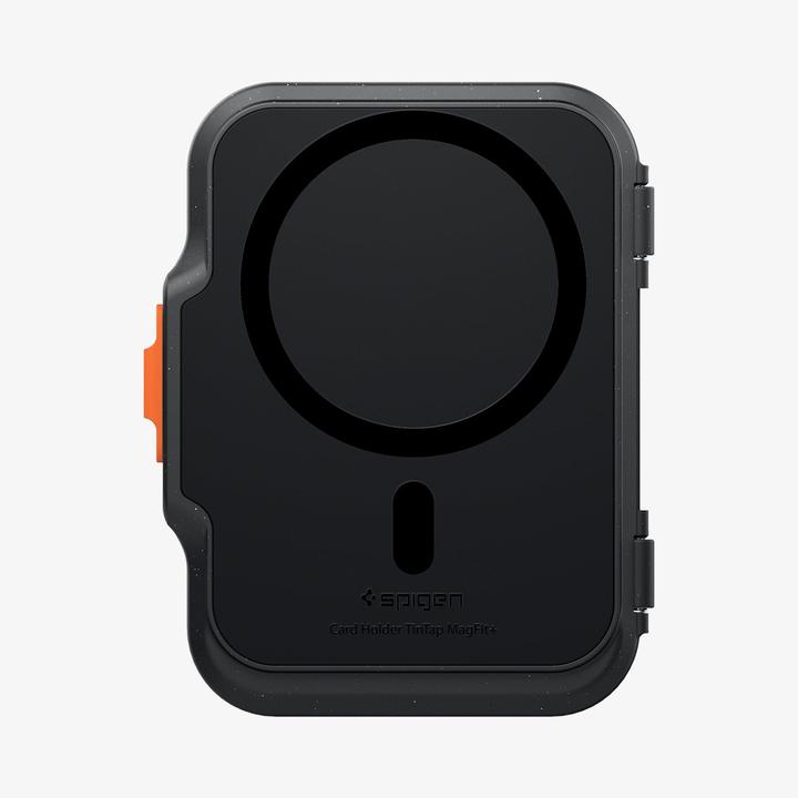 Actual product image Spigen MagSafe Card Holder Tin Tap MagFit+ Black
