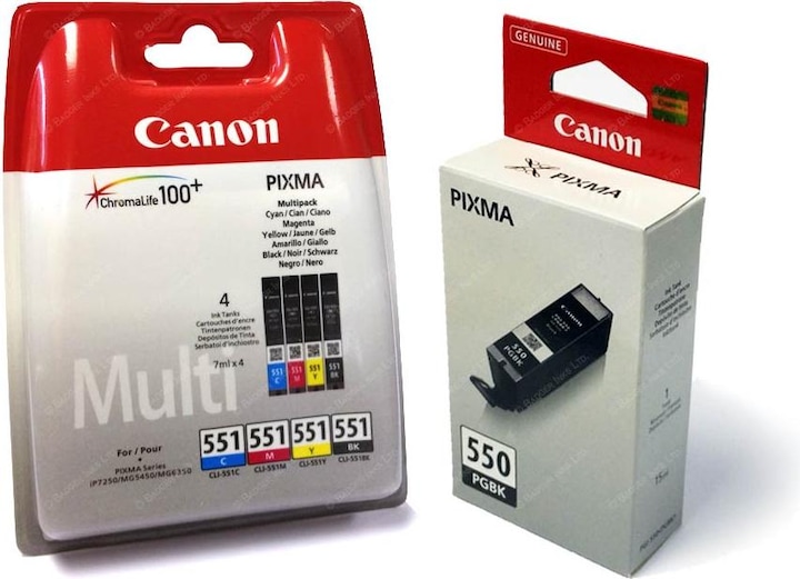Produktbild Canon Cli-551/Pgi-550 (M, PGBK, BK, GY, Y, C)