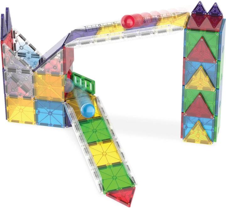 Actual product image Magna-Tiles ® Rail Racers Deluxe - 90 Teile