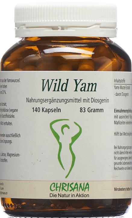 Produktbild Chrisana Wild Yam Extrakt Kapsel (140 Stück, Kapseln, 222 g)